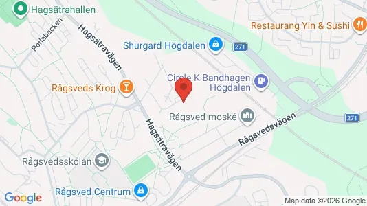 Apartments for rent i Stockholm South - kort over placeringen