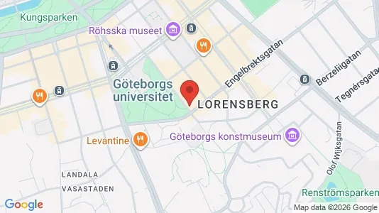 Apartments for rent i Johanneberg - kort over placeringen