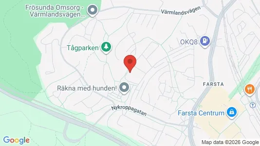 Apartments for rent i Stockholm South - kort over placeringen