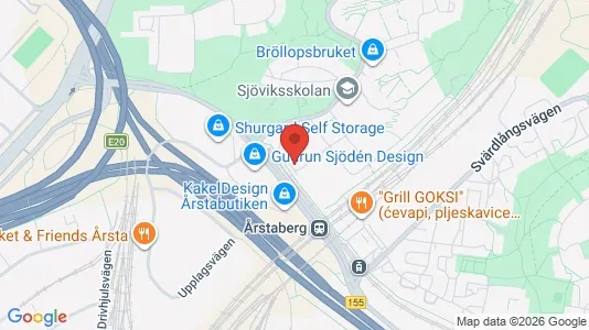 Apartments for rent i Södermalm - kort over placeringen