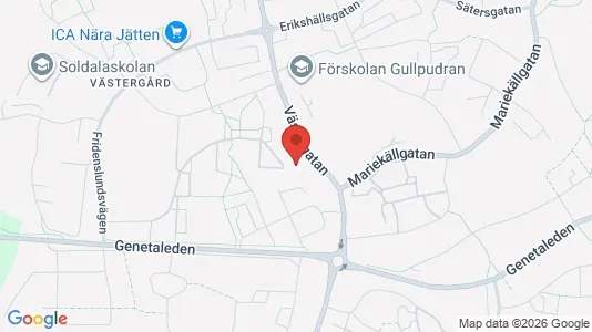 Apartments for rent i Södertälje - kort over placeringen