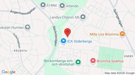 Apartments for rent i Stockholm West - kort over placeringen