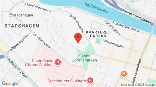 Apartments for rent i Kungsholmen - kort over placeringen