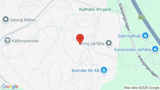 Apartments for rent i Järfälla - kort over placeringen