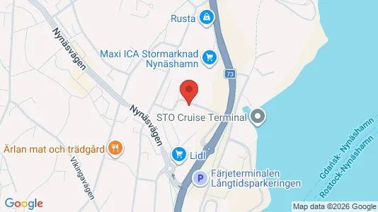 Apartments for rent i Nynäshamn - kort over placeringen