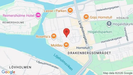 Apartments for rent i Södermalm - kort over placeringen