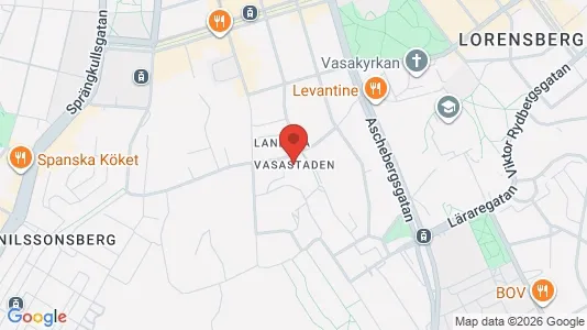 Apartments for rent i Gothenburg City Centre - kort over placeringen