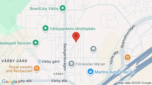 Apartments for rent i Huddinge - kort over placeringen