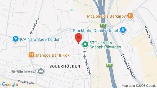 Apartments for rent i Järfälla - kort over placeringen