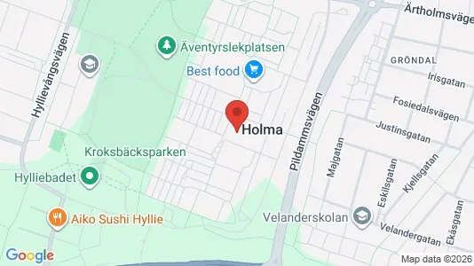 Apartments for rent i Fosie - kort over placeringen