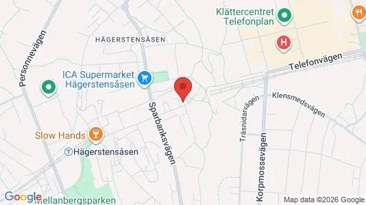 Apartments for rent i Stockholm South - kort over placeringen