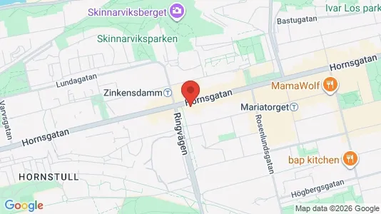 Apartments for rent i Södermalm - kort over placeringen