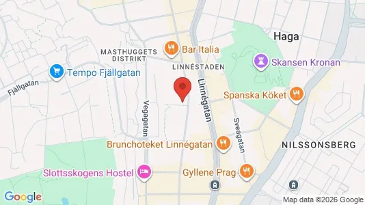 Apartments for rent i Gothenburg City Centre - kort over placeringen