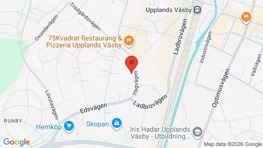 Apartments for rent i Upplands Väsby - kort over placeringen