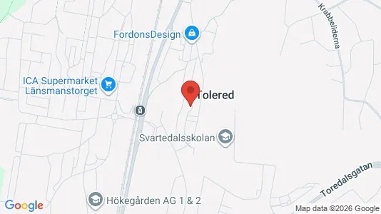 Apartments for rent i Västra hisingen - kort over placeringen