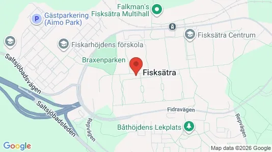 Apartments for rent i Nacka - kort over placeringen
