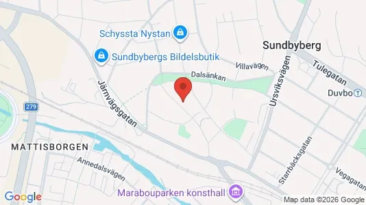 Apartments for rent i Sundbyberg - kort over placeringen