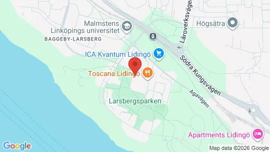 Apartments for rent i Lidingö - kort over placeringen