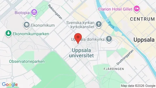 Apartments for rent i Uppsala - kort over placeringen