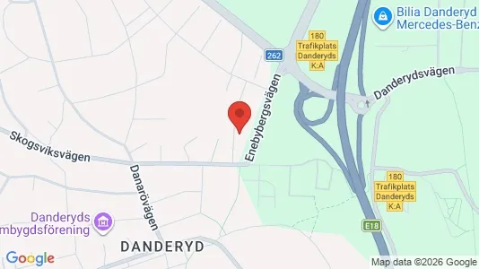 Apartments for rent i Danderyd - kort over placeringen
