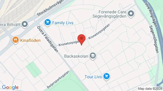 Apartments for rent i Kirseberg - kort over placeringen
