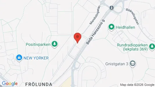 Apartments for rent i Askim-Frölunda-Högsbo - kort over placeringen