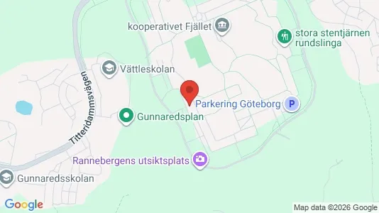 Apartments for rent i Angered - kort over placeringen