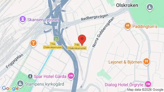 Apartments for rent i Örgryte-Härlanda - kort over placeringen