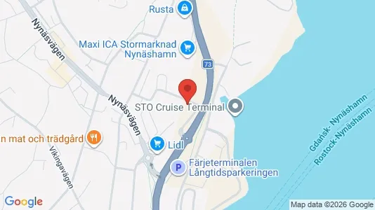 Apartments for rent i Nynäshamn - kort over placeringen