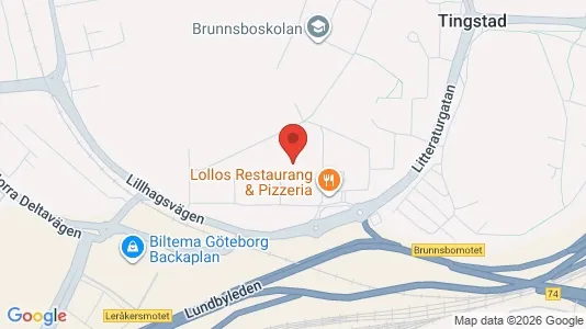 Apartments for rent i Norra hisingen - kort over placeringen