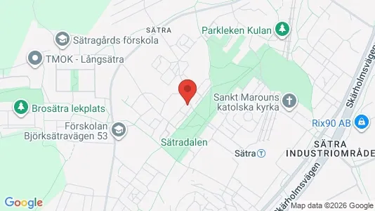 Apartments for rent i Stockholm South - kort over placeringen