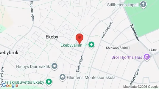 Apartments for rent i Uppsala - kort over placeringen