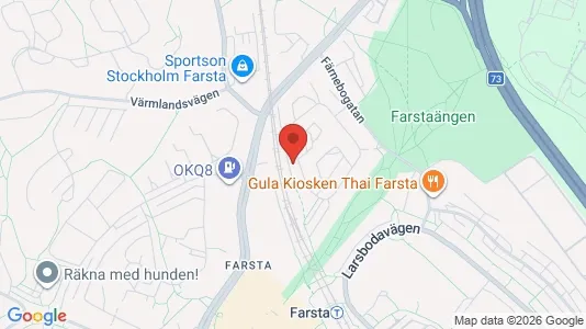 Apartments for rent i Stockholm South - kort over placeringen