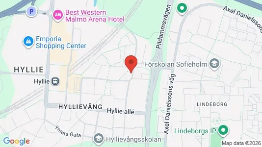 Apartments for rent i Fosie - kort over placeringen