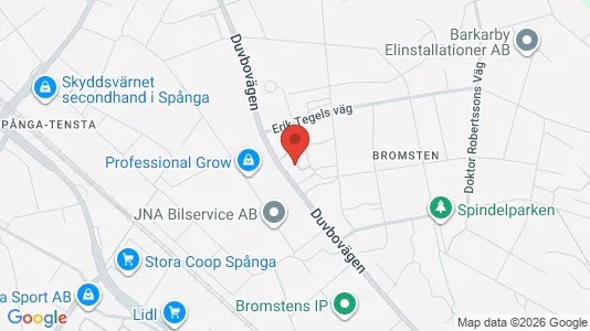 Apartments for rent i Stockholm West - kort over placeringen