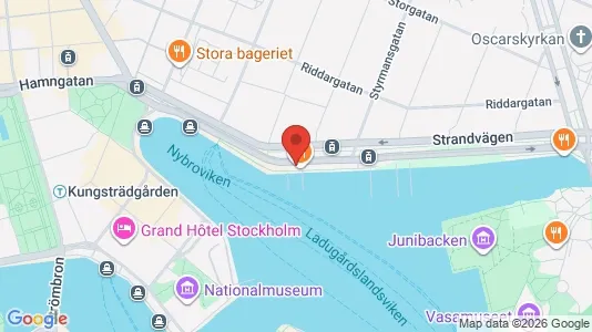 Apartments for rent i Gärdet/Djurgården - kort over placeringen