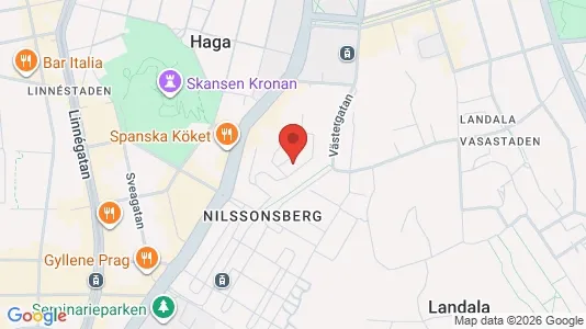 Apartments for rent i Gothenburg City Centre - kort over placeringen