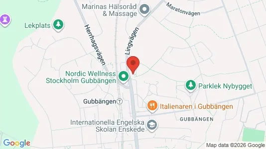 Apartments for rent i Stockholm South - kort over placeringen