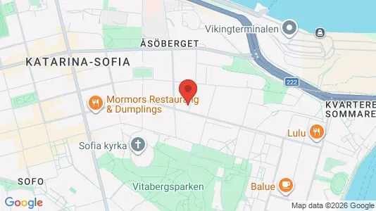Apartments for rent i Södermalm - kort over placeringen