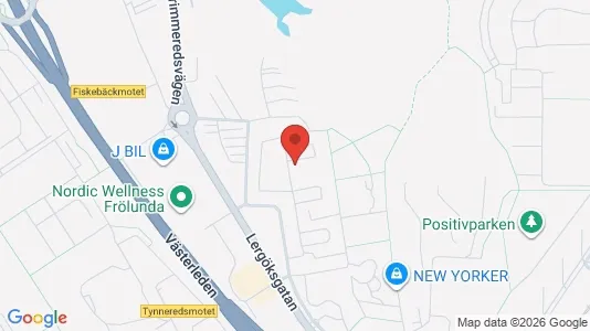 Apartments for rent i Askim-Frölunda-Högsbo - kort over placeringen