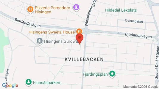Apartments for rent i Lundby - kort over placeringen