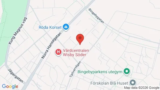 Apartments for rent i Gotland - kort over placeringen