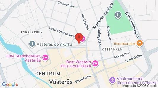 Apartments for rent i Västerås - kort over placeringen