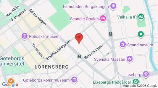 Apartments for rent i Örgryte-Härlanda - kort over placeringen