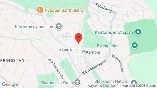 Apartments for rent i Stockholm South - kort over placeringen