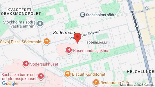 Apartments for rent i Södermalm - kort over placeringen