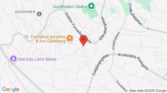 Apartments for rent i Gothenburg City Centre - kort over placeringen