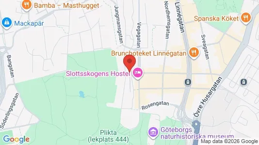 Apartments for rent i Gothenburg City Centre - kort over placeringen