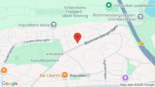 Apartments for rent i Stockholm South - kort over placeringen
