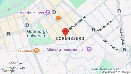 Apartments for rent i Gothenburg City Centre - kort over placeringen